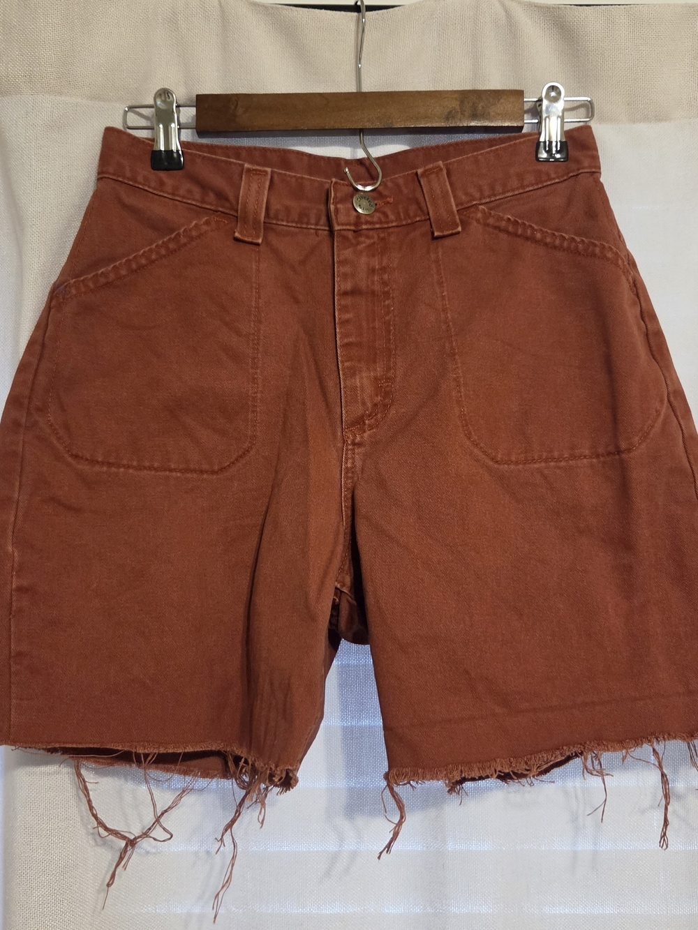 Vintage Riveted By Lee Rust Cutoff Shorts